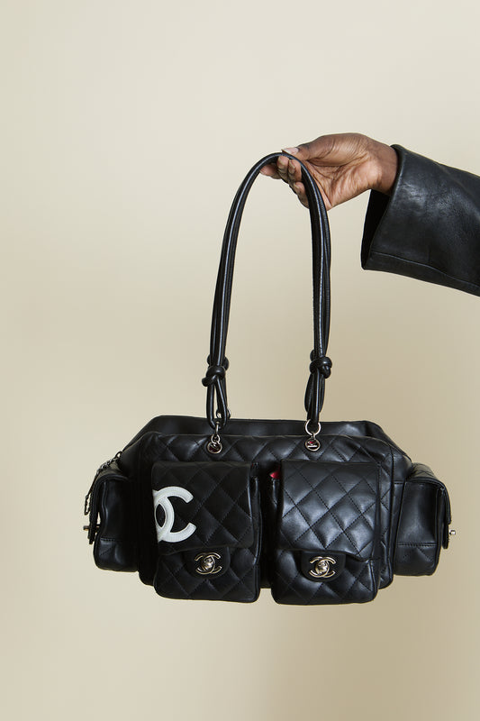 Vintage 2004 Chanel Cambon Utility Bag