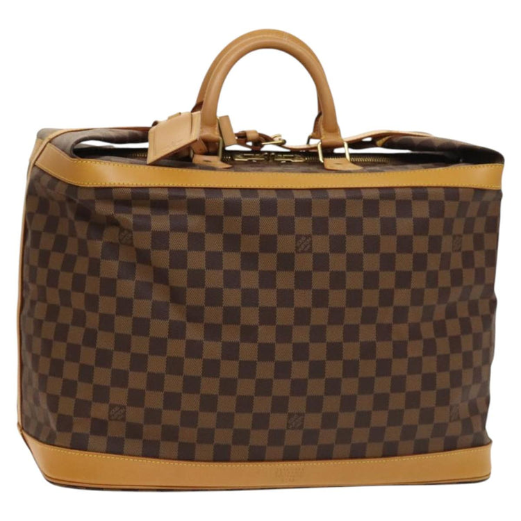 Vintage Louis Vuitton Limited Edition Damier Ebene Cruiser Bag 45