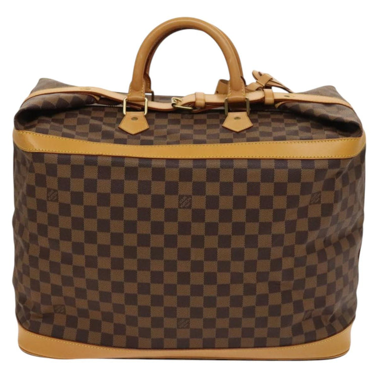 Vintage Louis Vuitton Limited Edition Damier Ebene Cruiser Bag 45