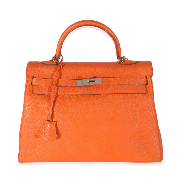 2011 Orange Hermes Retourne Kelly 35 PHW