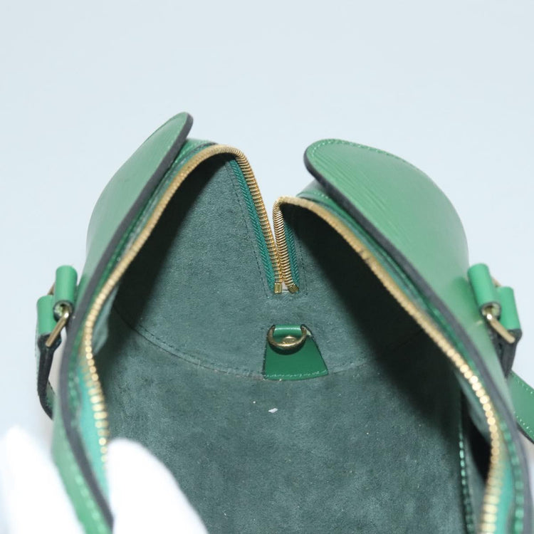 Vintage Louis Vuitton Green Handbag Set