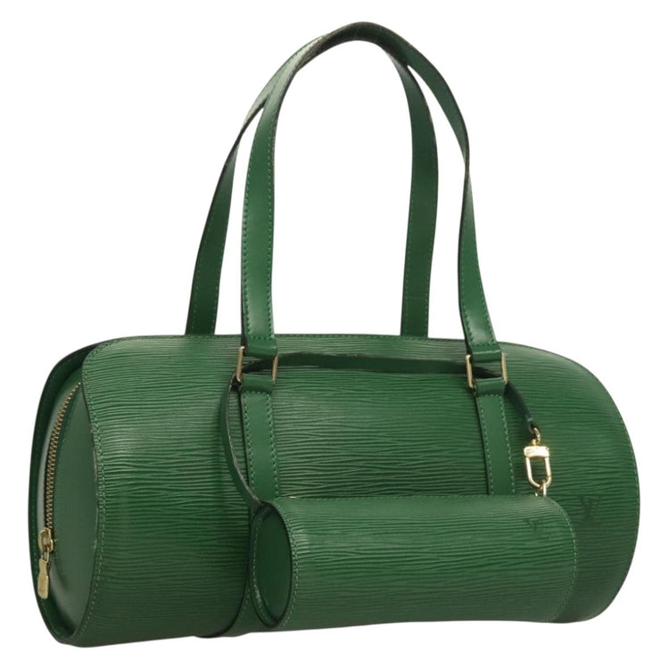 Vintage Louis Vuitton Green Handbag Set