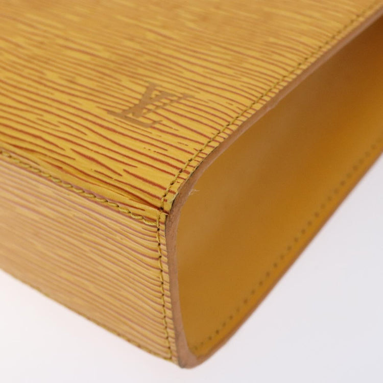 Vintage Louis Vuitton Yellow EPI Handbag