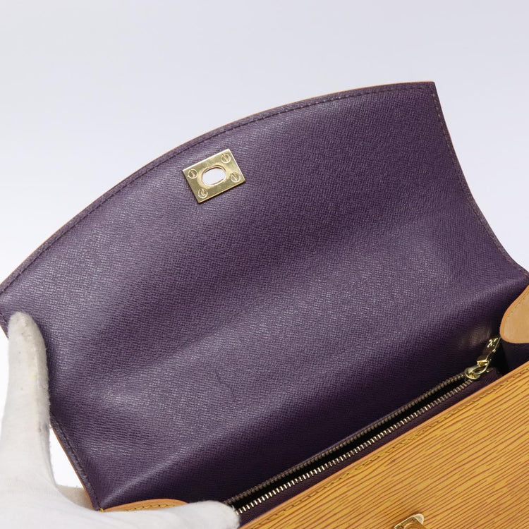 Vintage Louis Vuitton Yellow EPI Handbag