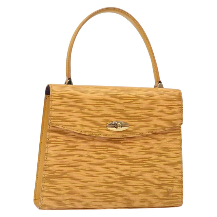 Vintage Louis Vuitton Yellow EPI Handbag
