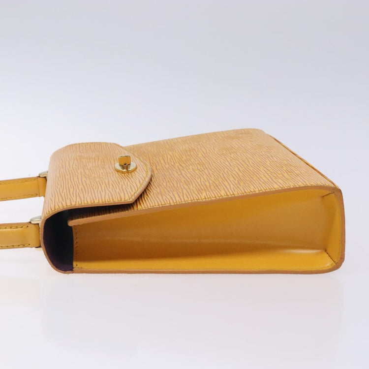 Vintage Louis Vuitton Yellow EPI Handbag