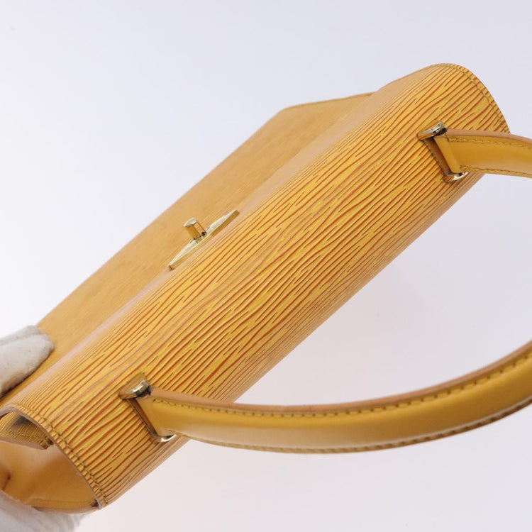 Vintage Louis Vuitton Yellow EPI Handbag