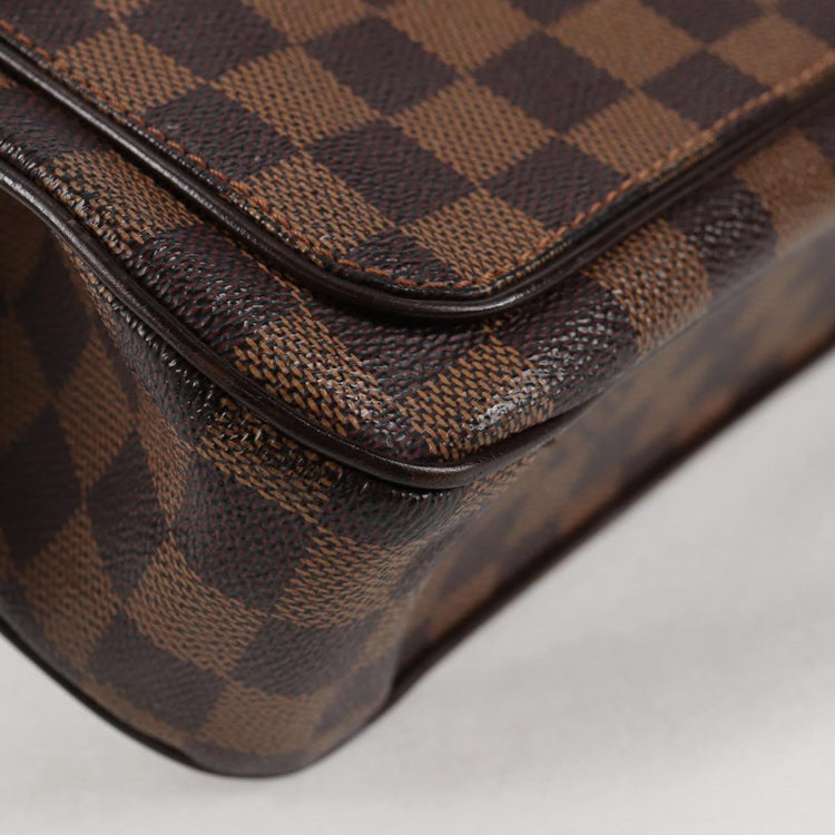 Vintage Louis Vuitton Check Shoulder Baguette Bag