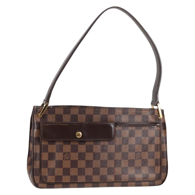 Vintage Louis Vuitton Check Shoulder Baguette Bag