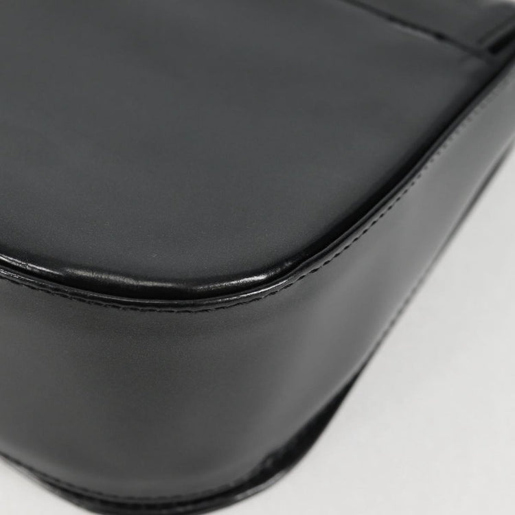 Vintage Givenchy Black Patent Leather Shoulder Bag