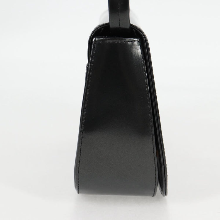 Vintage Givenchy Black Patent Leather Shoulder Bag