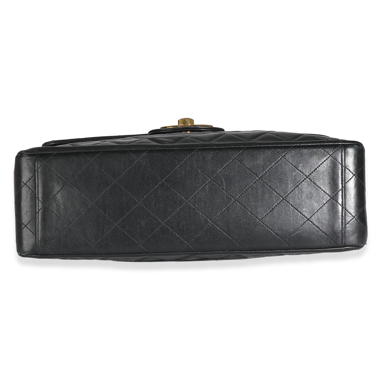 Vintage 24K 1991 Chanel Maxi XL Flap Bag