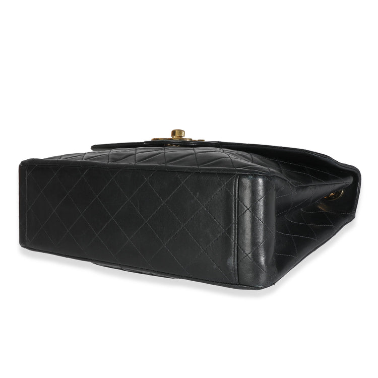 Vintage 24K 1991 Chanel Maxi XL Flap Bag
