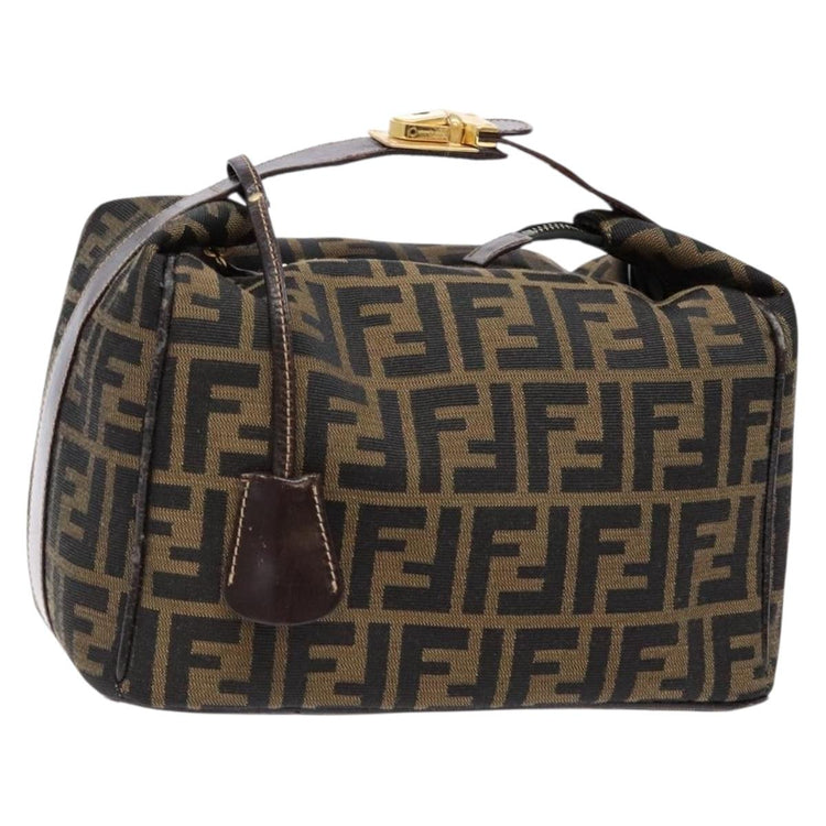 Vintage Fendi Zucca Canvas Vanity Pouch
