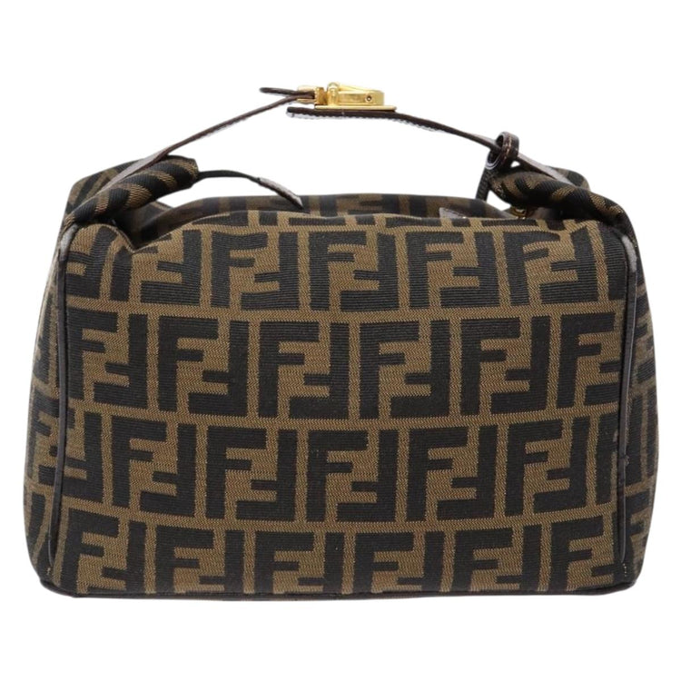 Vintage Fendi Zucca Canvas Vanity Pouch
