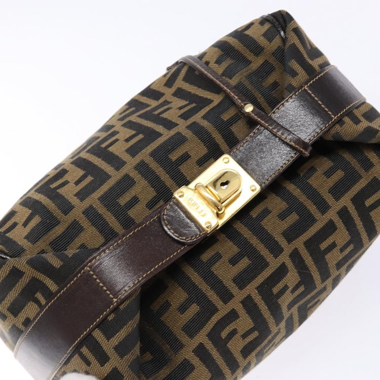 Vintage Fendi Zucca Canvas Vanity Pouch