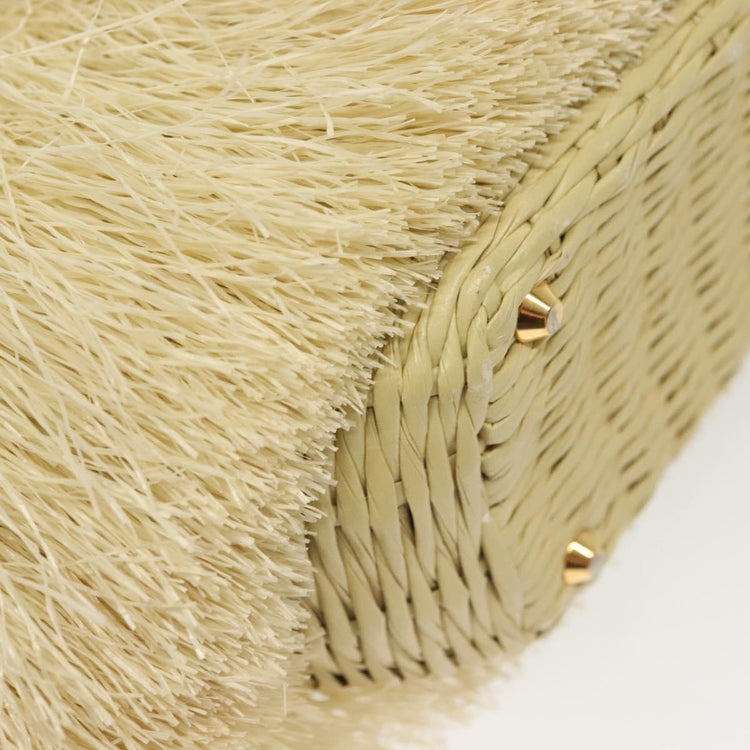 Vintage Prada Raffia Hand Bag