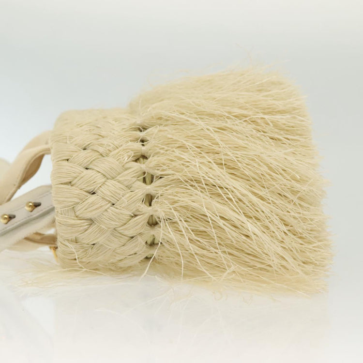 Vintage Prada Raffia Hand Bag