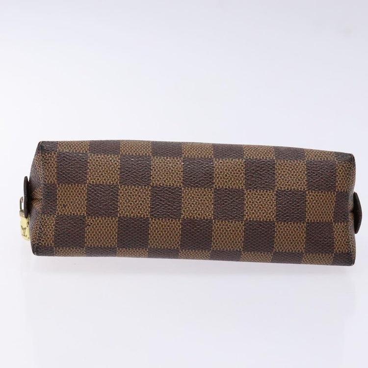 Vintage Louis Vuitton Damier Ebene Pochette Cosmetic PM Pouch