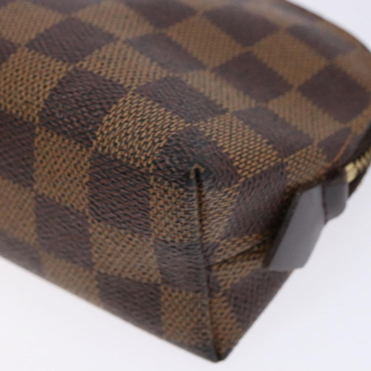 Vintage Louis Vuitton Damier Ebene Pochette Cosmetic PM Pouch