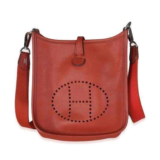Hermes 2017 Cuivre Epsom Mini Evelyne