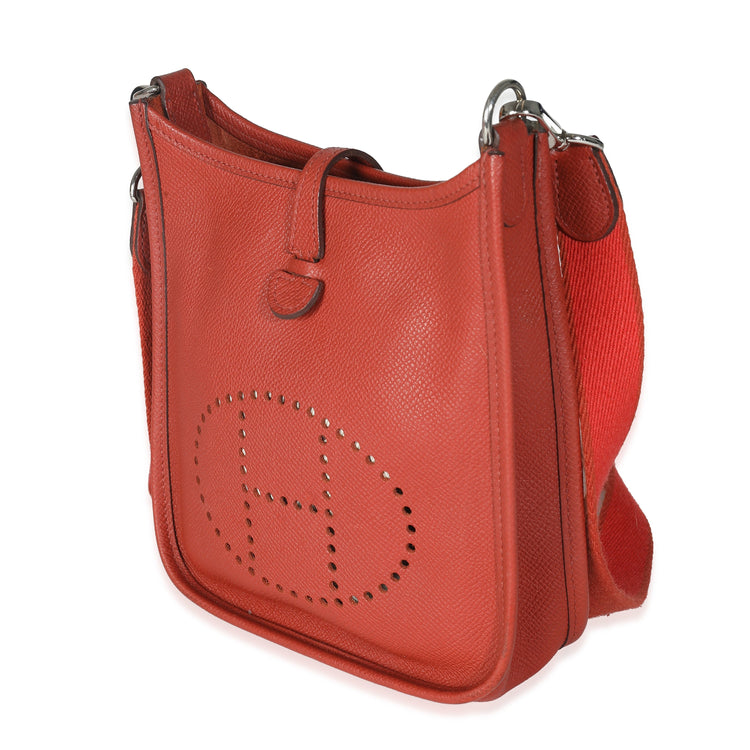 Hermes 2017 Cuivre Epsom Mini Evelyne