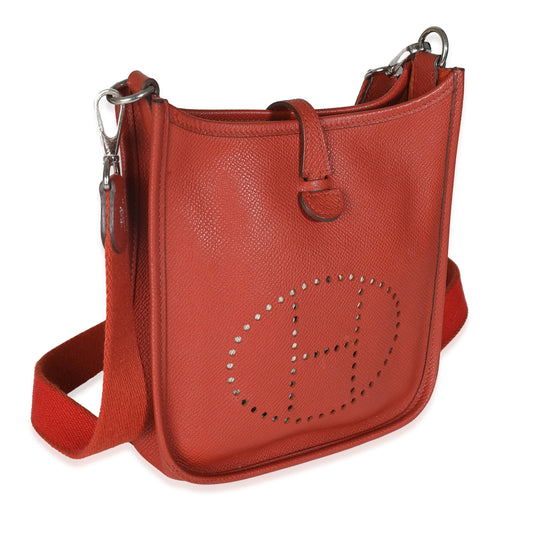 Hermes 2017 Cuivre Epsom Mini Evelyne