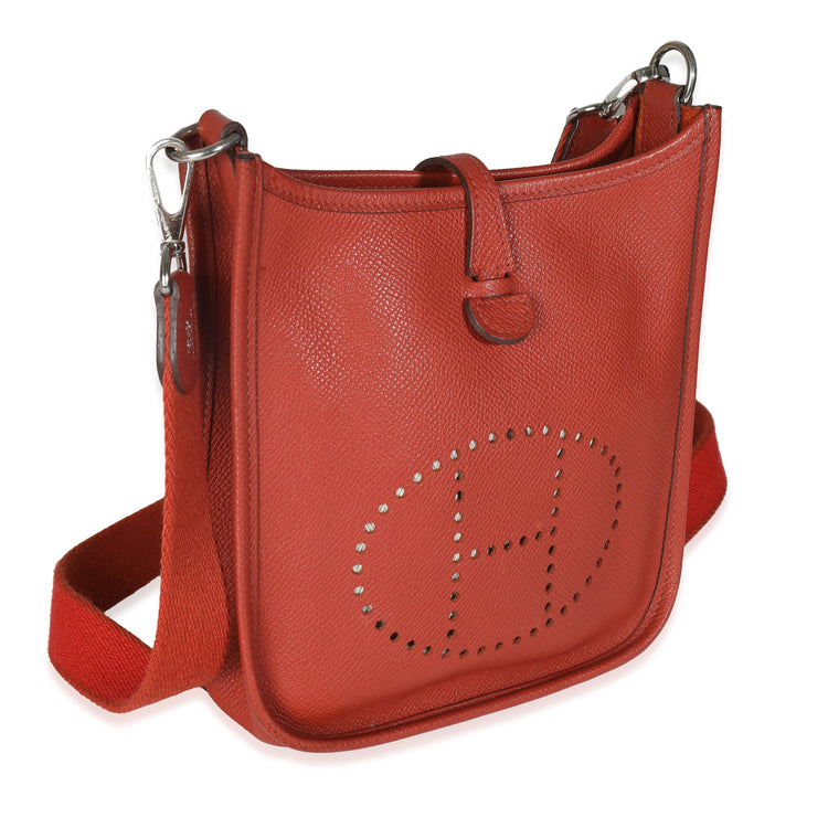 Hermes 2017 Cuivre Epsom Mini Evelyne