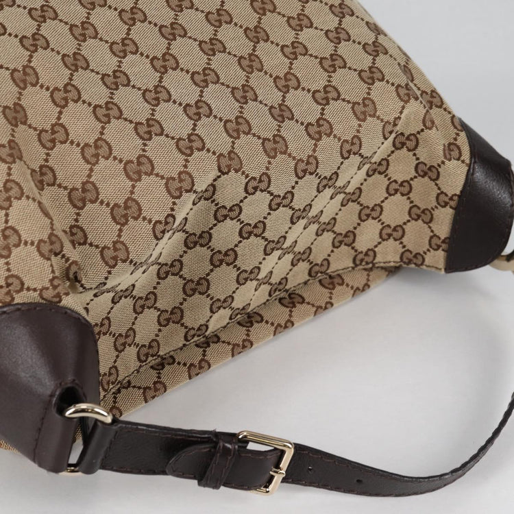 Vintage Gucci GG Canvas Charlotte Shoulder Bag