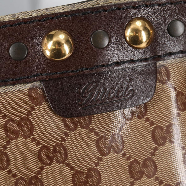 Vintage Gucci Babushka GG Crystal Tote Bag