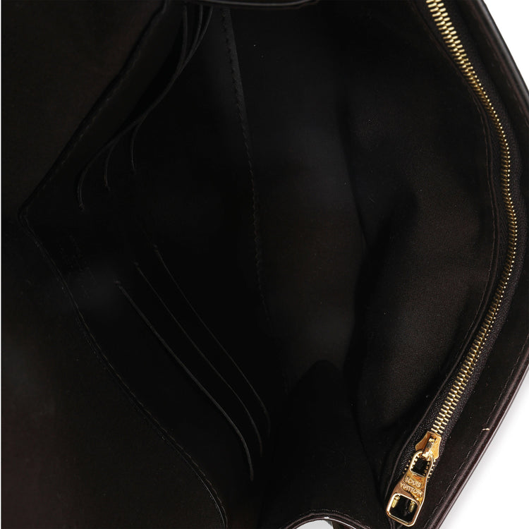 Vintage Monogram Vernis Clutch