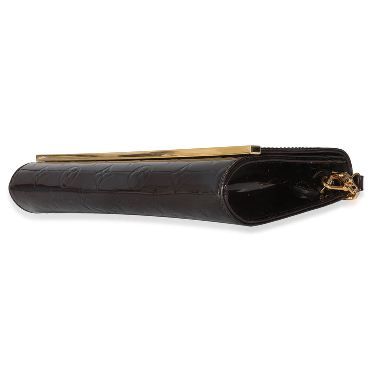 Vintage Monogram Vernis Clutch
