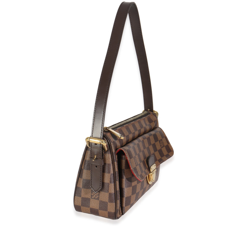 Vintage 2005 Damier Ebene Shoulder Bag