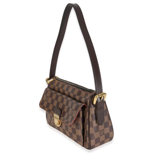 Vintage 2005 Damier Ebene Shoulder Bag
