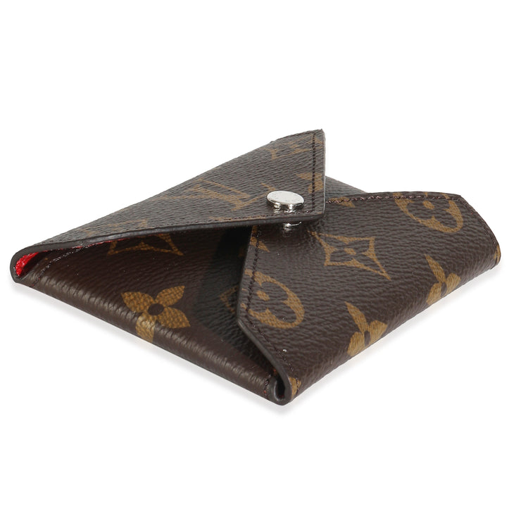 Vintage 2005 Pink Monogram Canvas Card Holder