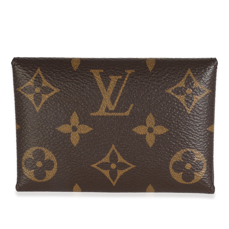Vintage 2005 Pink Monogram Canvas Card Holder