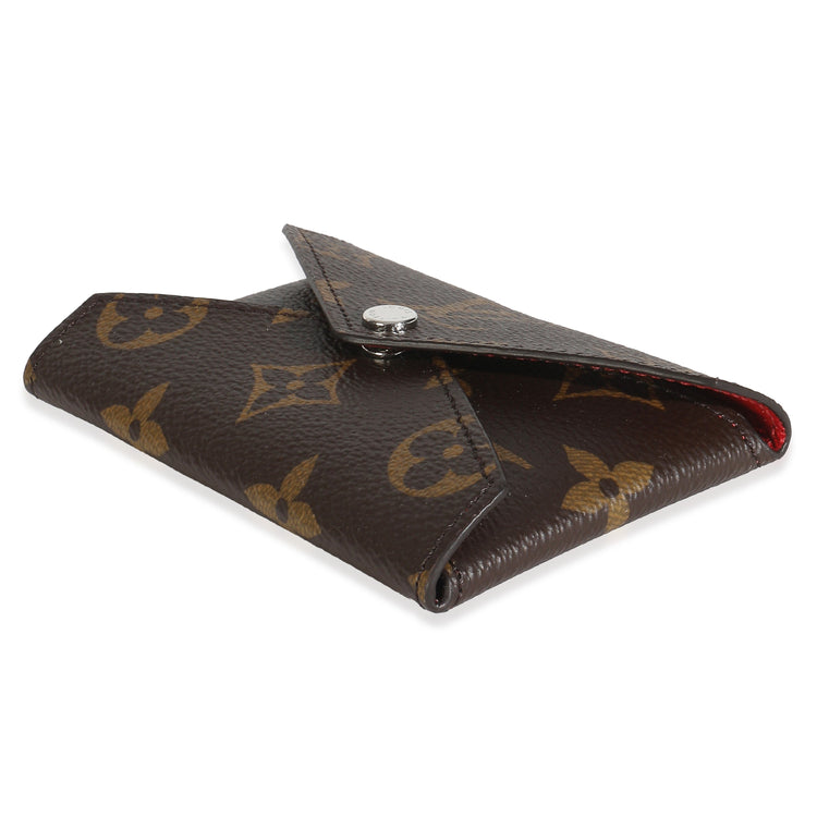 Vintage 2005 Pink Monogram Canvas Card Holder