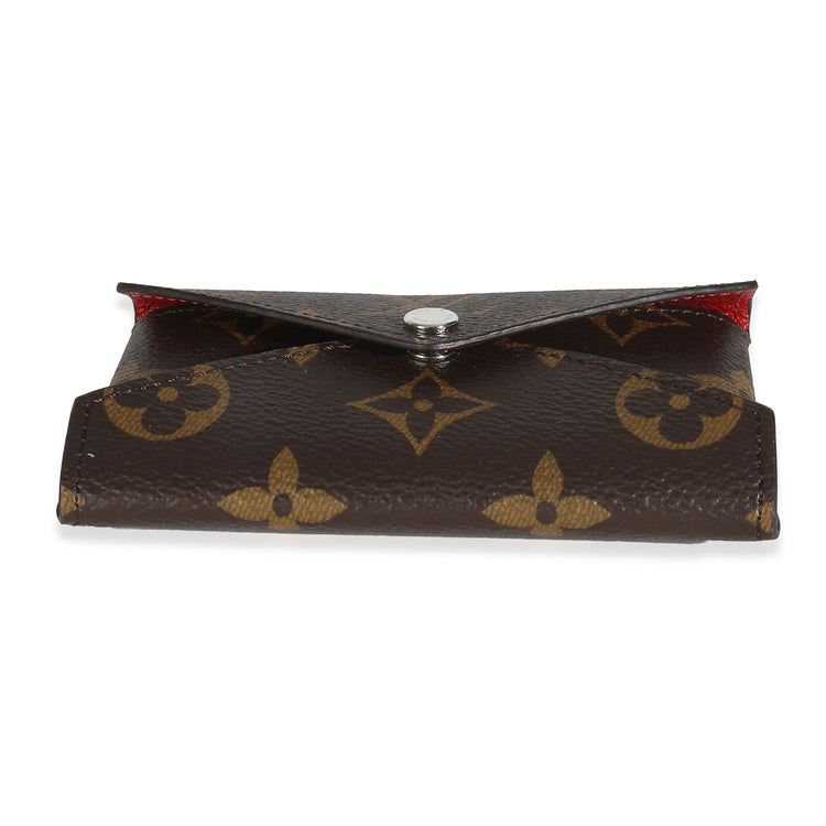 Vintage 2005 Pink Monogram Canvas Card Holder
