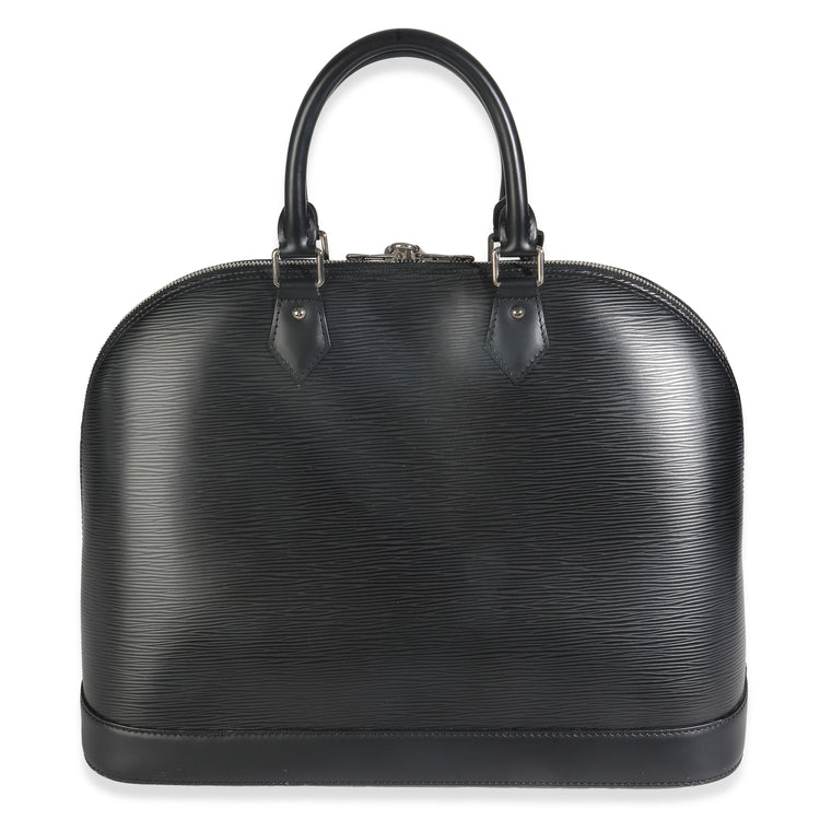Vintage Louis Vuitton Black Epi Alma GM