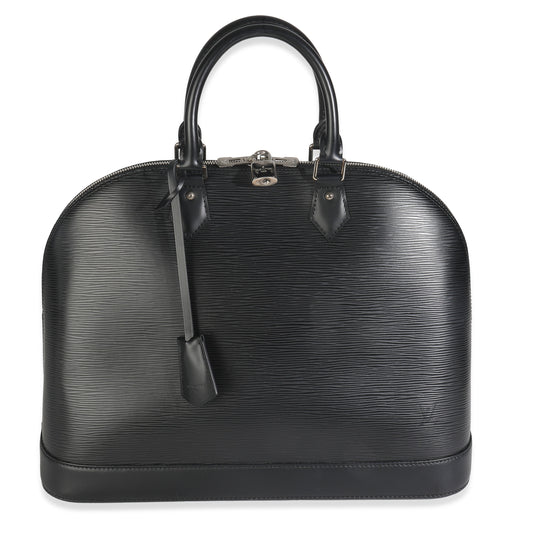 Vintage Louis Vuitton Black Epi Alma GM