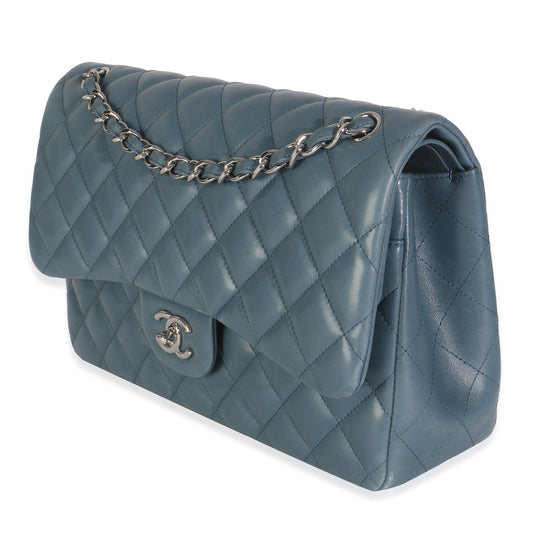 2012 Chanel Quilted Lambskin Jumbo Double Flap Bag