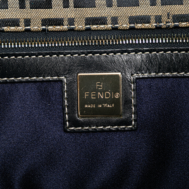 Vintage Fendi Zucchino Canvas Tote