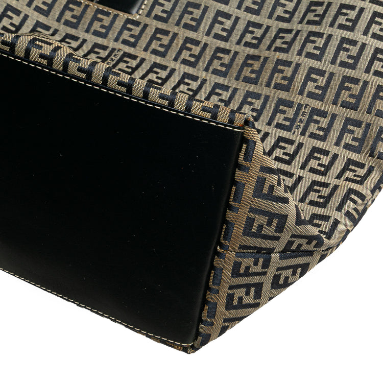 Vintage Fendi Zucchino Canvas Tote