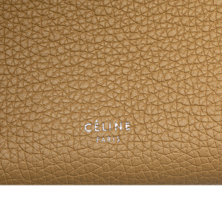 Celine Tan Leather Tote and Crossbody