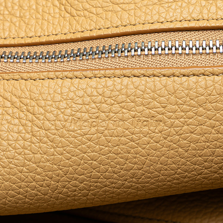 Celine Tan Leather Tote and Crossbody