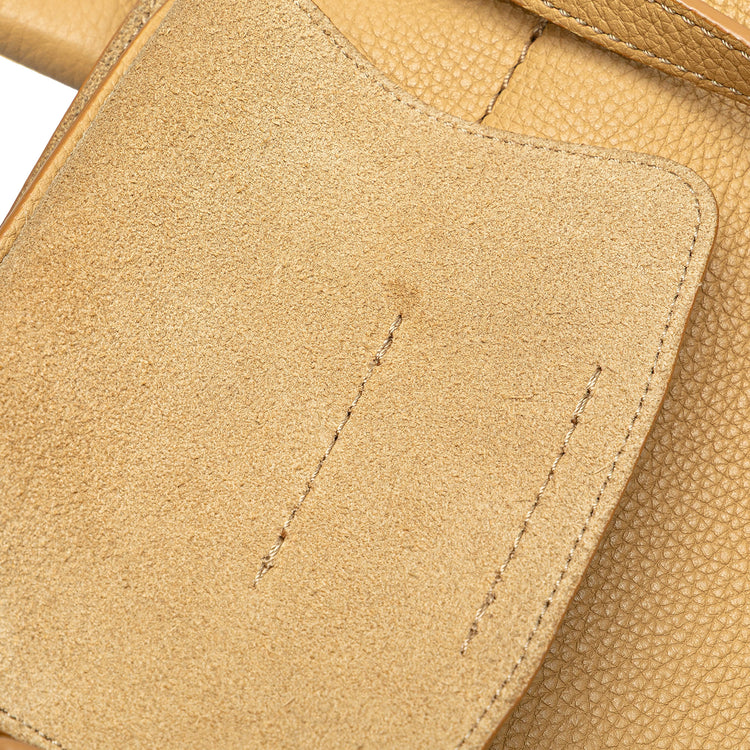 Celine Tan Leather Tote and Crossbody