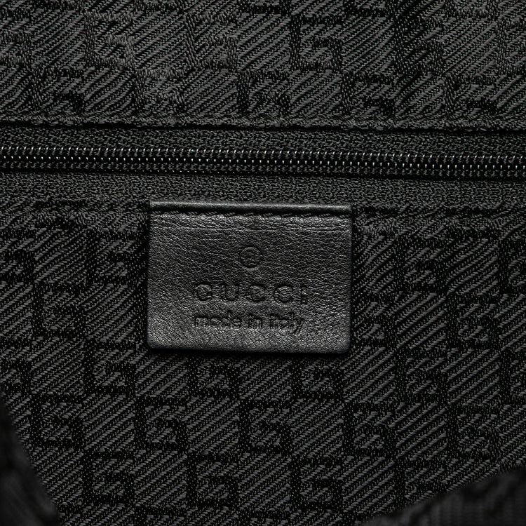 Vintage Gucci Leather Bamboo Satchel