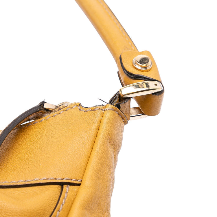 Gucci Leather Abbey D Ring Shoulder Bag