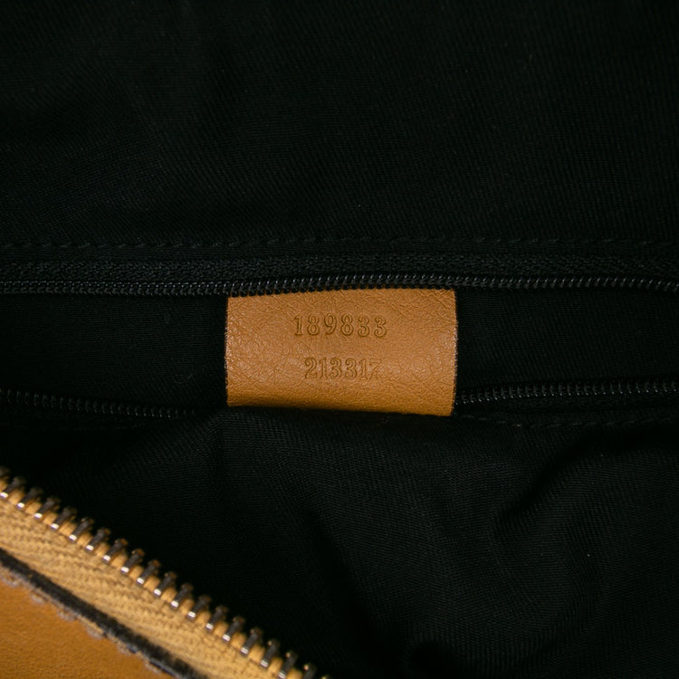 Gucci Leather Abbey D Ring Shoulder Bag