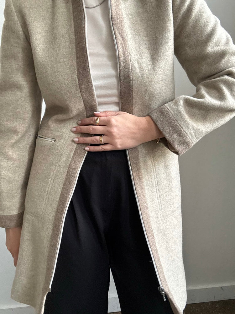 Vintage Max Mara Lightweight Zipped Jacket Size Small